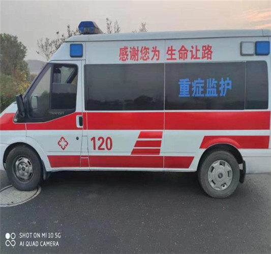 固镇救护车出租服务案例3